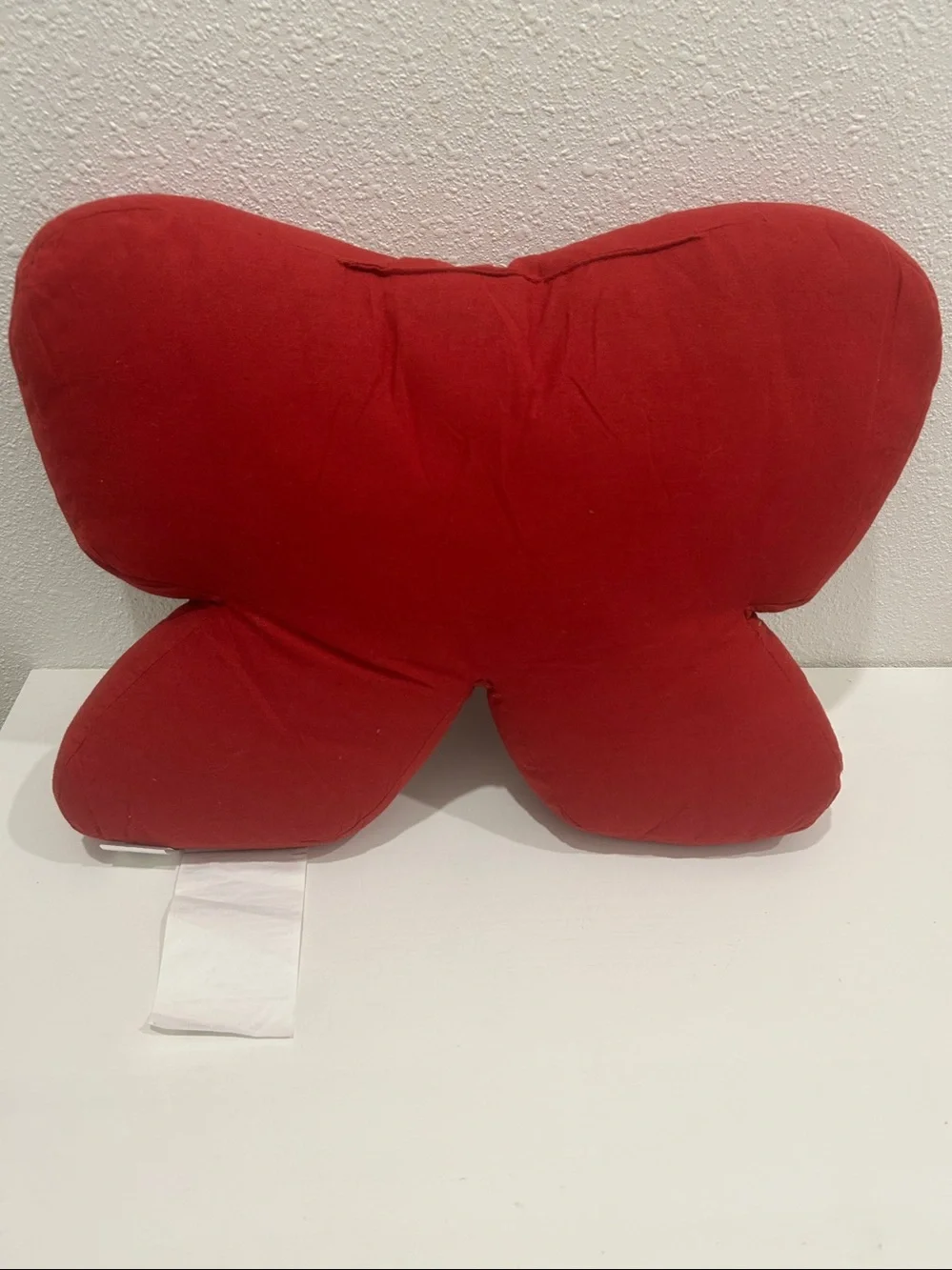 NWT Big Red Bow Decorative Pillow by St. Nicholas Square